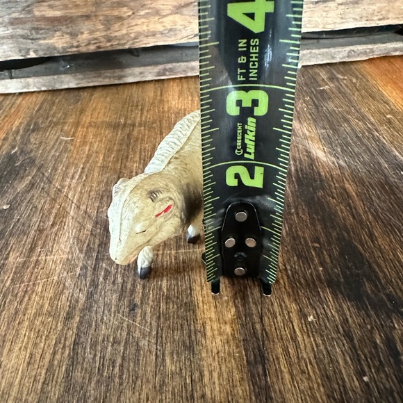 Vintage Antique Celluloid Sheep Toy Figure 1930’s Rare 5” Japan - Picture 6 of 6